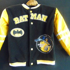 Jacket Batman Youth (325bocd) preowned clean one snap missing